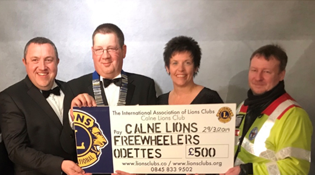 Calne Lions donation